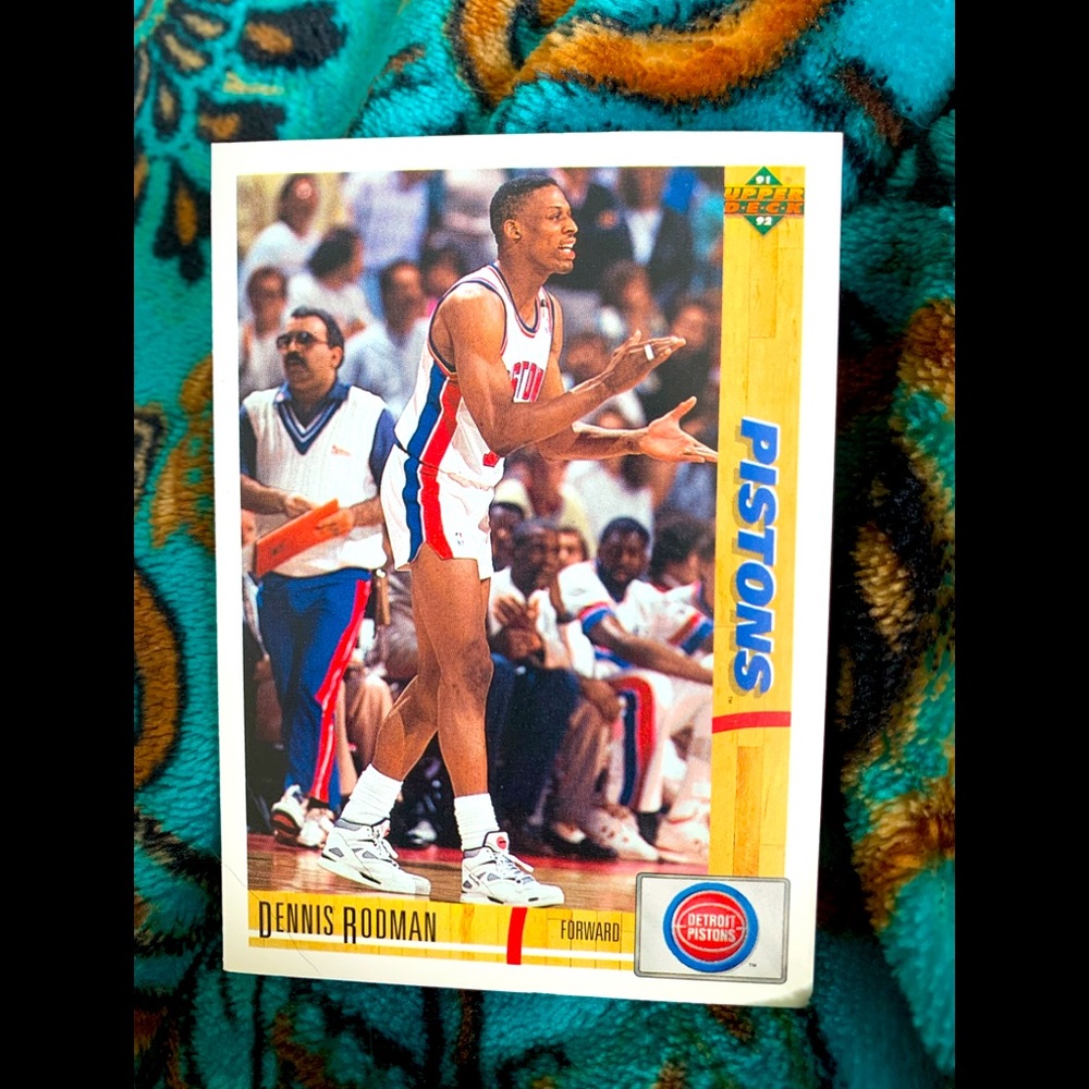 1991-92 Dennis Rodman Upper Deck